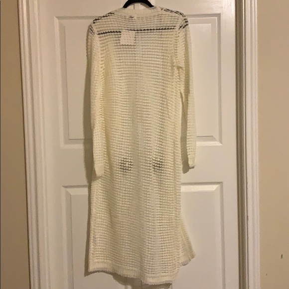 NWT JLUXLABEL Off White Laurel Crochet Cardigan Du - Picture 8 of 12